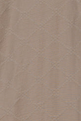 Subtle Grid Open Collar Men's Shirt